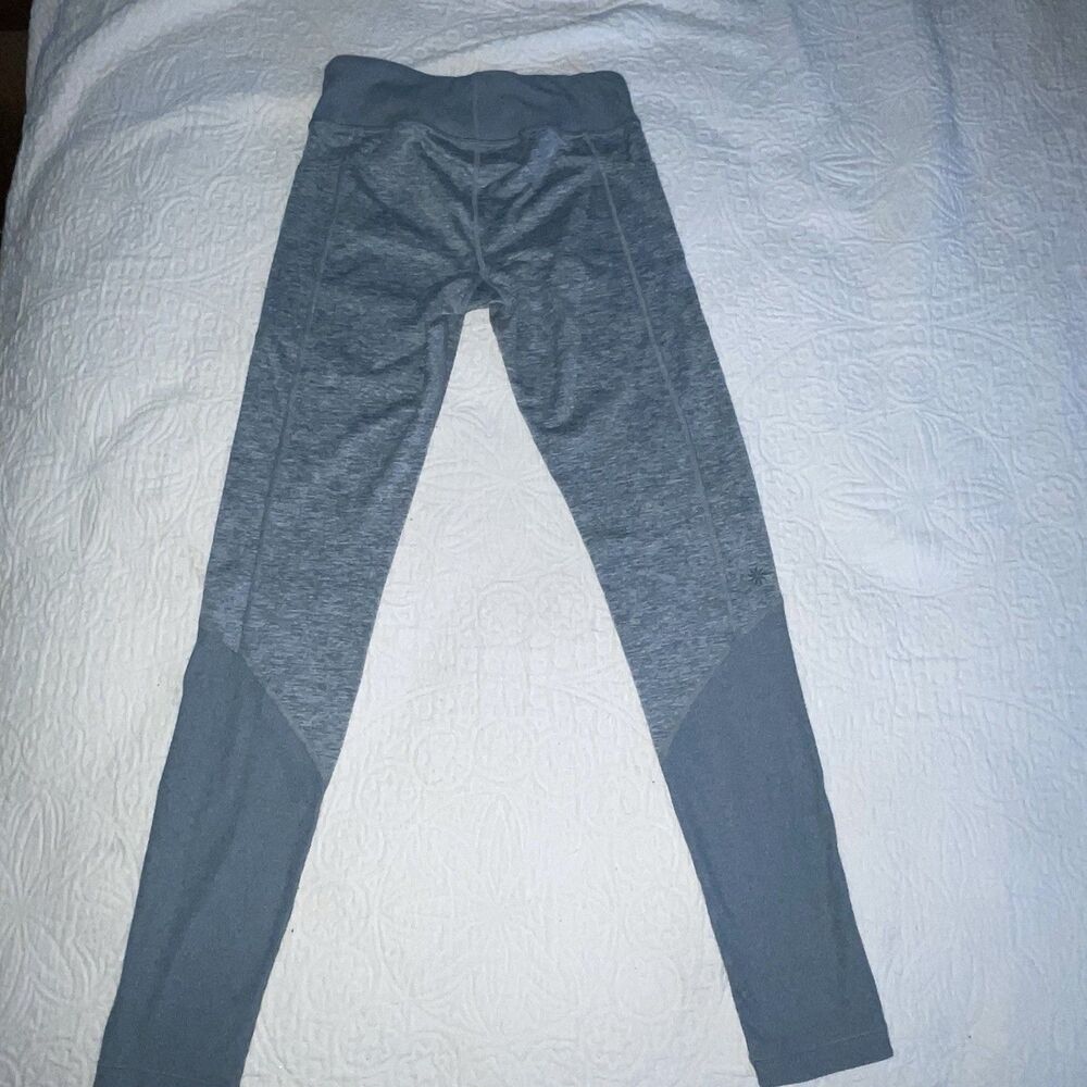 Athleta Girl Green Heather Snowball Tight Active Leggings Size‎ XL / 14 - Picture 2 of 6